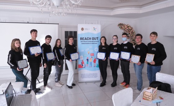 Eveniment de totalizare a proiectului „REACH OUT – dezvoltarea cetățeniei active în rândul tinerilor la nivel local”