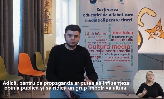 CDEC a lansat 5 video informativ-educative dedicate importanței educației media în rândul tinerilor
